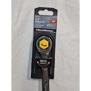 GearWrench Pro Series 3/4" SAE Combination Wrench, Ratcheting